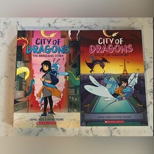 City of dragons #1 and #2 by: Jaimal Yogis & Vivian Truong.